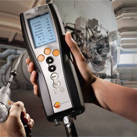 flue gas in analyser|flue gas analyzer testo.